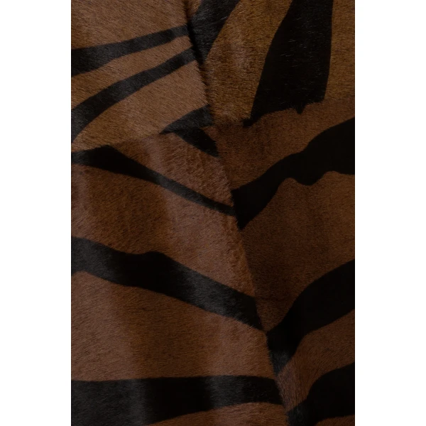 Sonoma Calf Hair Mini Dress in Zebra - Image 6
