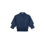 SIMKHAI Stiles Cotton Shirt in Midnight