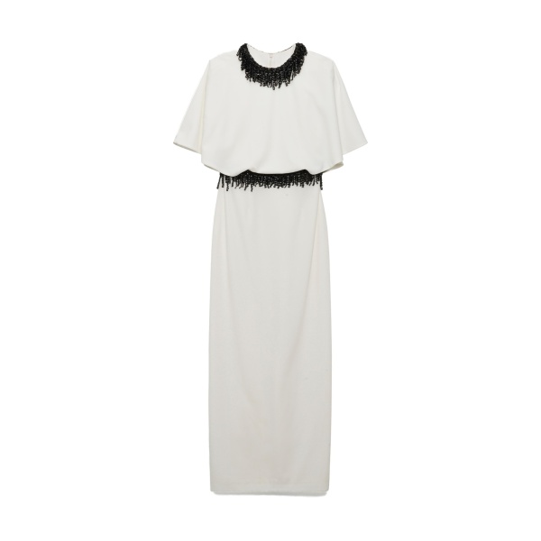 SIMKHAI Vantrel Embellished Gown in Ivory