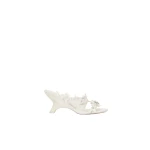 SIMKHAI Willow Leather Strappy Sandal in Ivory