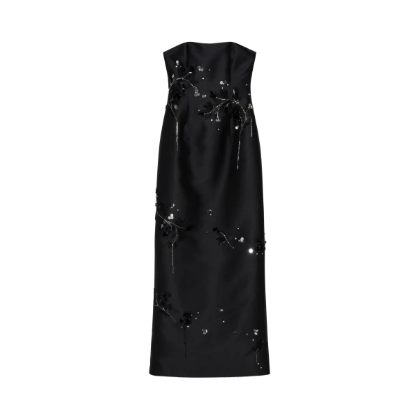 SIMKHAI Zirelle Embellished Gown in Black