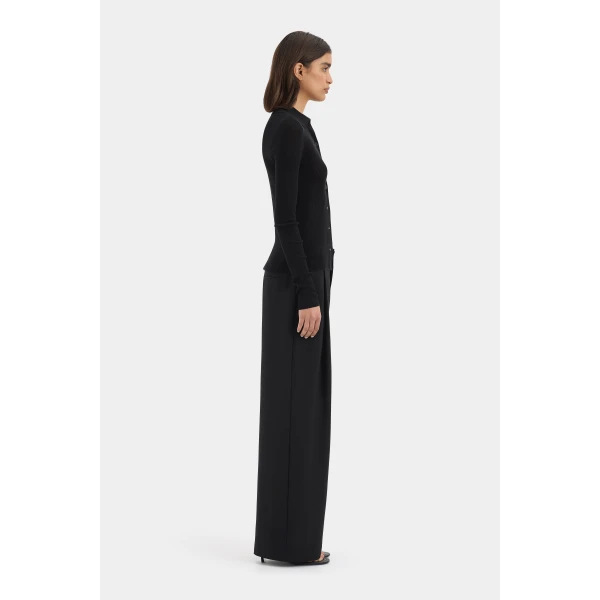 SIR the Label Aela Cardigan in Black | Cardigan | Coveti