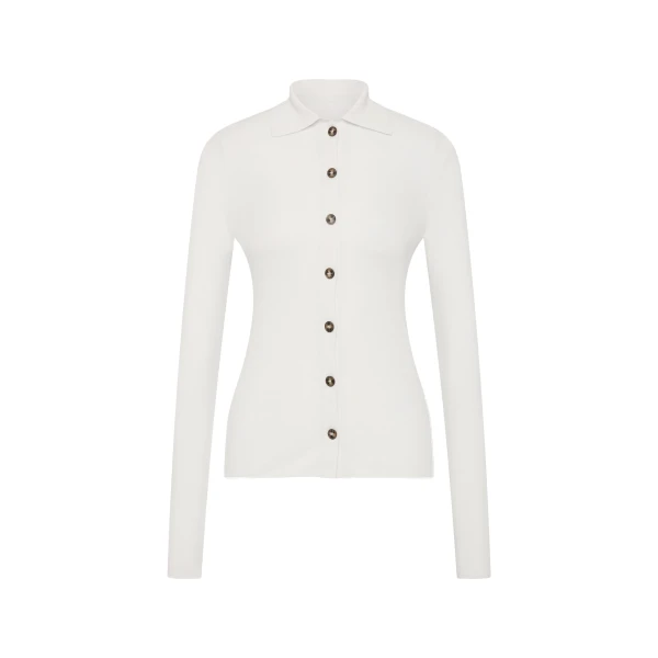 Aela Cardigan in Ivory