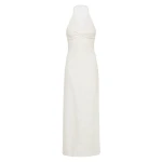 SIR the Label Alessandra Midi Dress in Ivory | Midi Dresses | Coveti