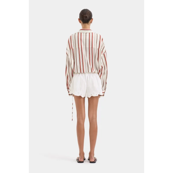 SIR the Label Alva Long Sleeve Shirt in Laila Stripe | Shirts | Coveti
