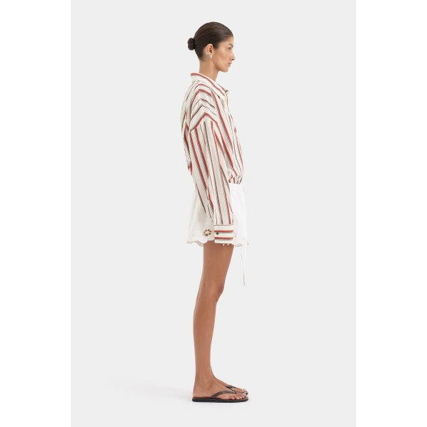 SIR the Label Alva Long Sleeve Shirt in Laila Stripe | Shirts | Coveti