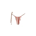 SIR the Label Alva String Brief in Laila Stripe | Bikini | Coveti