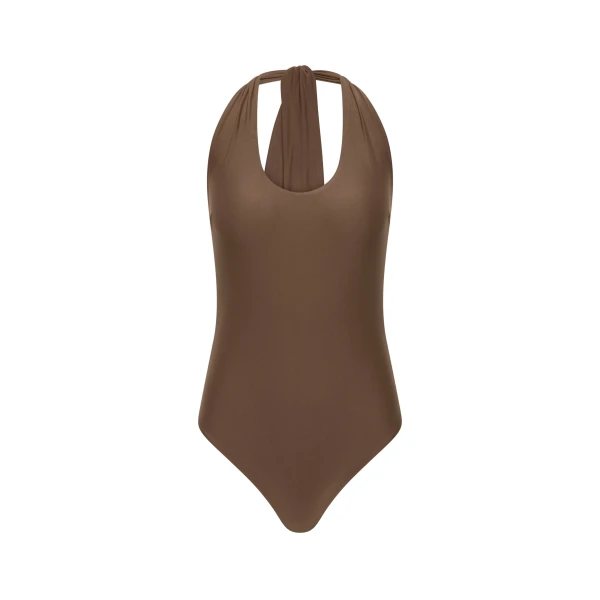 Amado Tie One Piece in Mocha