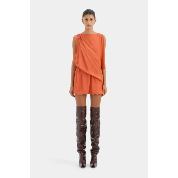 SIR the Label Arisa Mini Dress in Watermelon | Mini Dresses | Coveti