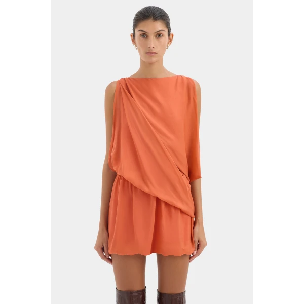 SIR the Label Arisa Mini Dress in Watermelon | Mini Dresses | Coveti