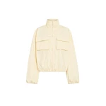 SIR the Label Arla Bomber Jacket in Cream | Jackets | Coveti