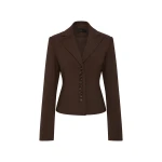 SIR the Label Astrine Tailored Blazer in Coffee SIR the Label Astrine Tailored Blazer in Coffee | Blazers | Coveti