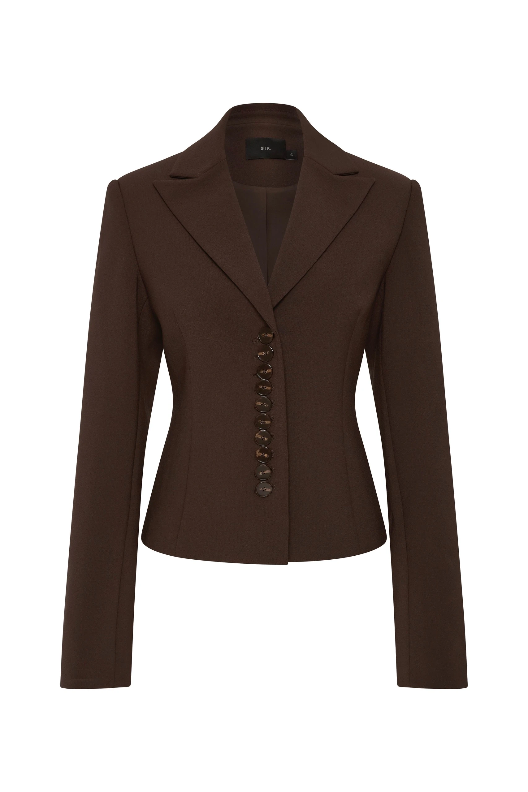 SIR the Label Astrine Tailored Blazer in Coffee SIR the Label Astrine Tailored Blazer in Coffee | Blazers | Coveti