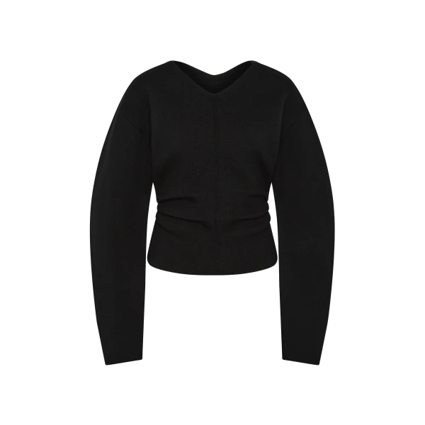 SIR the Label Ayana Sweater in Black | Sweaters | Coveti