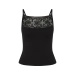 SIR the Label Aylu Cami in Black | Camisoles | Coveti