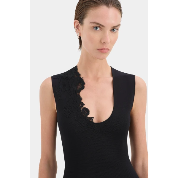 SIR the Label Aylu Maxi Dress in Black | Maxi Dresses | Coveti