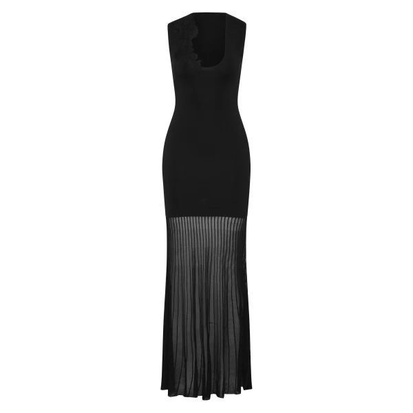 Aylu Maxi Dress in Black