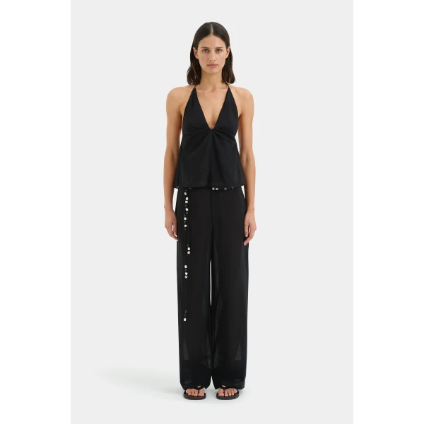SIR the Label Azura Pant in Black | Pants | Coveti