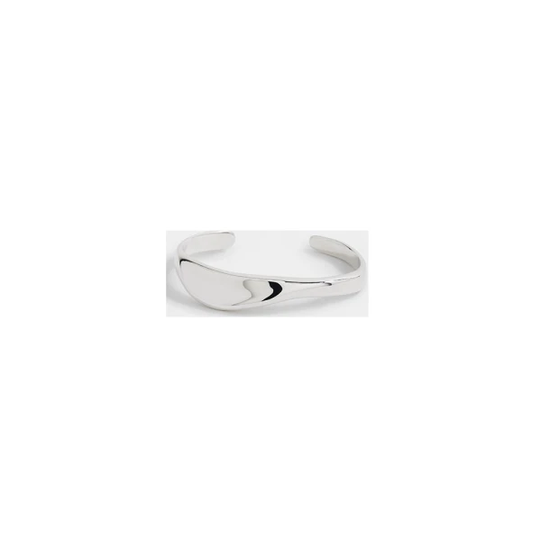SIR the Label Baez Narrow Cuff in Silver | Cuffs | Coveti