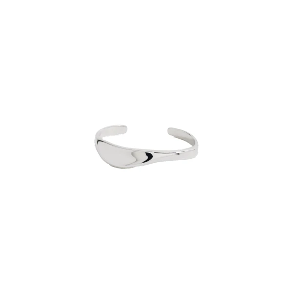 Baez Narrow Cuff in Silver