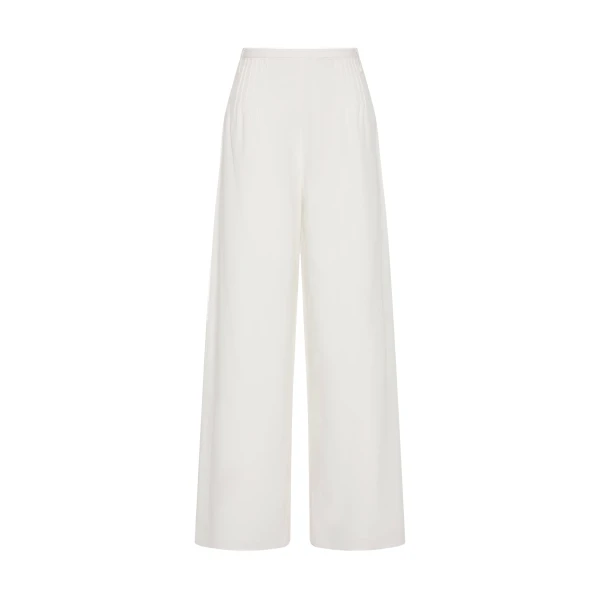 Beatrice Pintuck Pant in Ivory