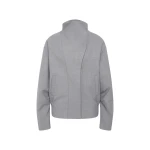 SIR the Label Belle Bomber Jacket in Grey Marle | Jackets | Coveti