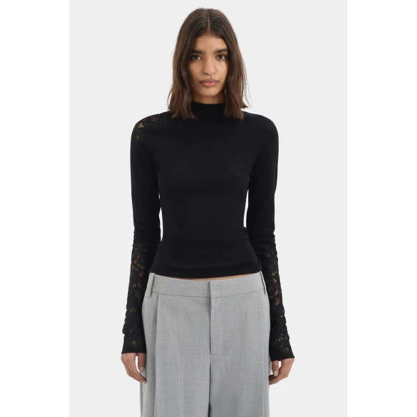 SIR the Label Belle Tailored Trouser in Grey Marle | Tailored pants | Coveti