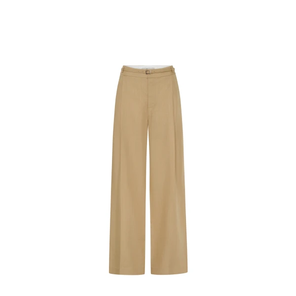 Bronte Tailored Trouser in Beige