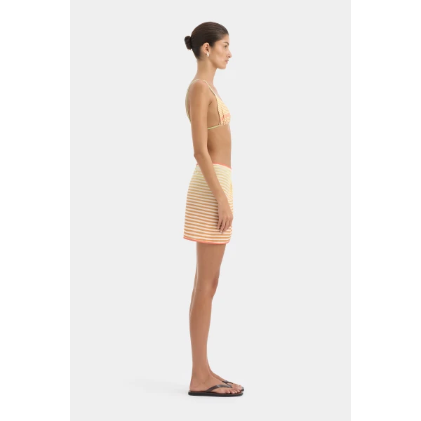 SIR the Label Calypso Sarong in Sorbet Stripe | Beachwear | Coveti