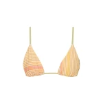SIR the Label Calypso String Triangle Top in Sorbet Stripe | Bikini | Coveti