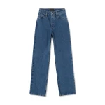 SIR the Label Classic Straight Leg Jean in Light Indigo | Denim | Coveti