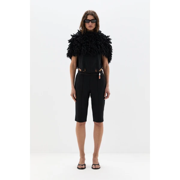 SIR the Label Daisy Snood in Black | Hats | Coveti