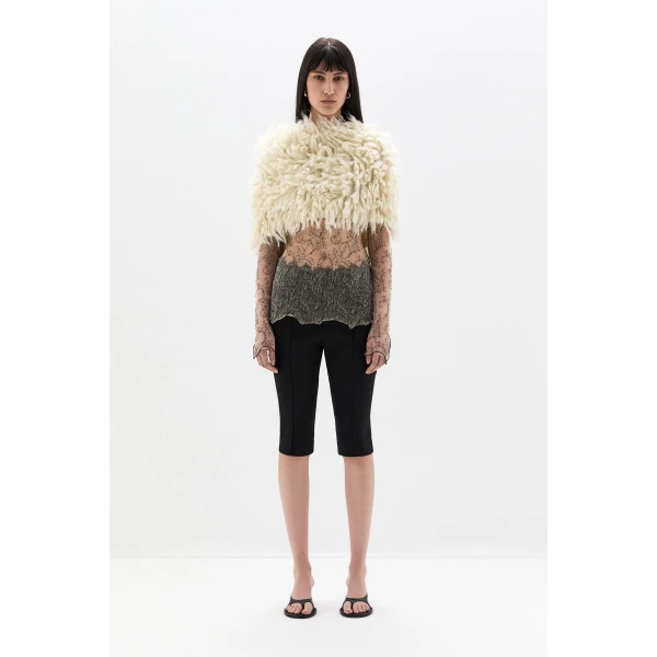 SIR the Label Daisy Snood in Cream | Hats | Coveti