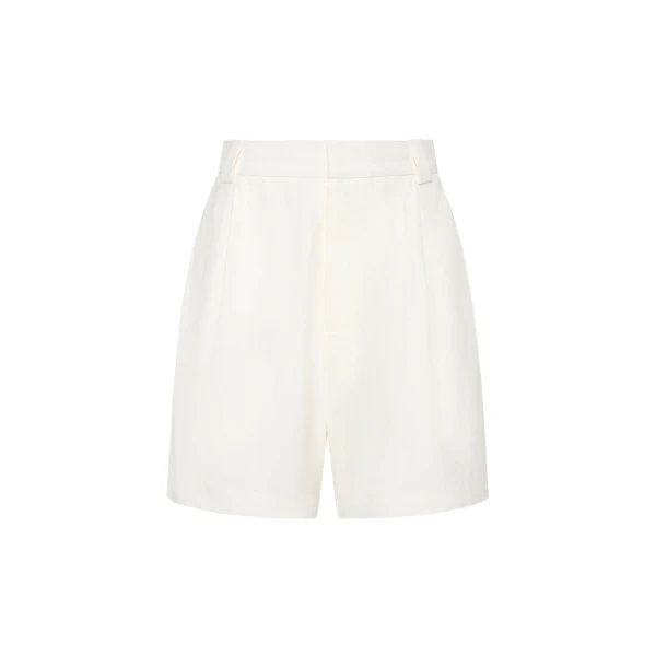Dorian Tailored Short in Ivory