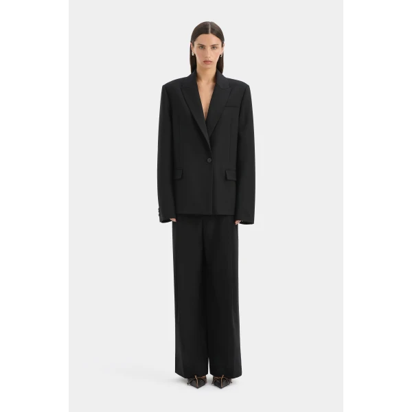 SIR the Label Dylan Blazer in Black | Blazers | Coveti