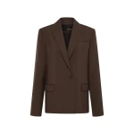 SIR the Label Dylan Blazer in Chocolate | Blazers | Coveti