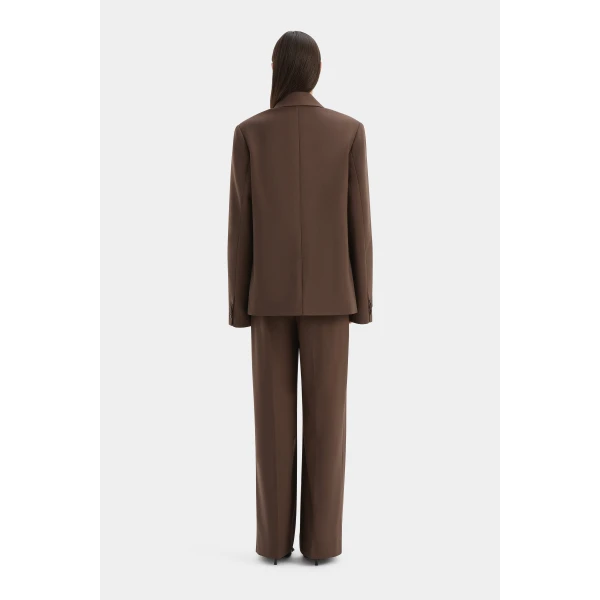 SIR the Label Dylan Blazer in Chocolate | Blazers | Coveti