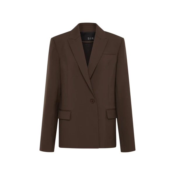 Dylan Blazer in Chocolate