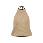 SIR the Label Ellinor Halter Top in Light Beige | Sleeveless | Coveti