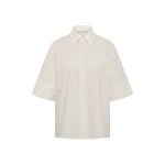 SIR the Label Emile Short Sleeve Shirt in SIR Stripe | Shirts | Coveti