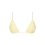 SIR the Label Emiliano String Triangle Top in Limone | Bikini | Coveti