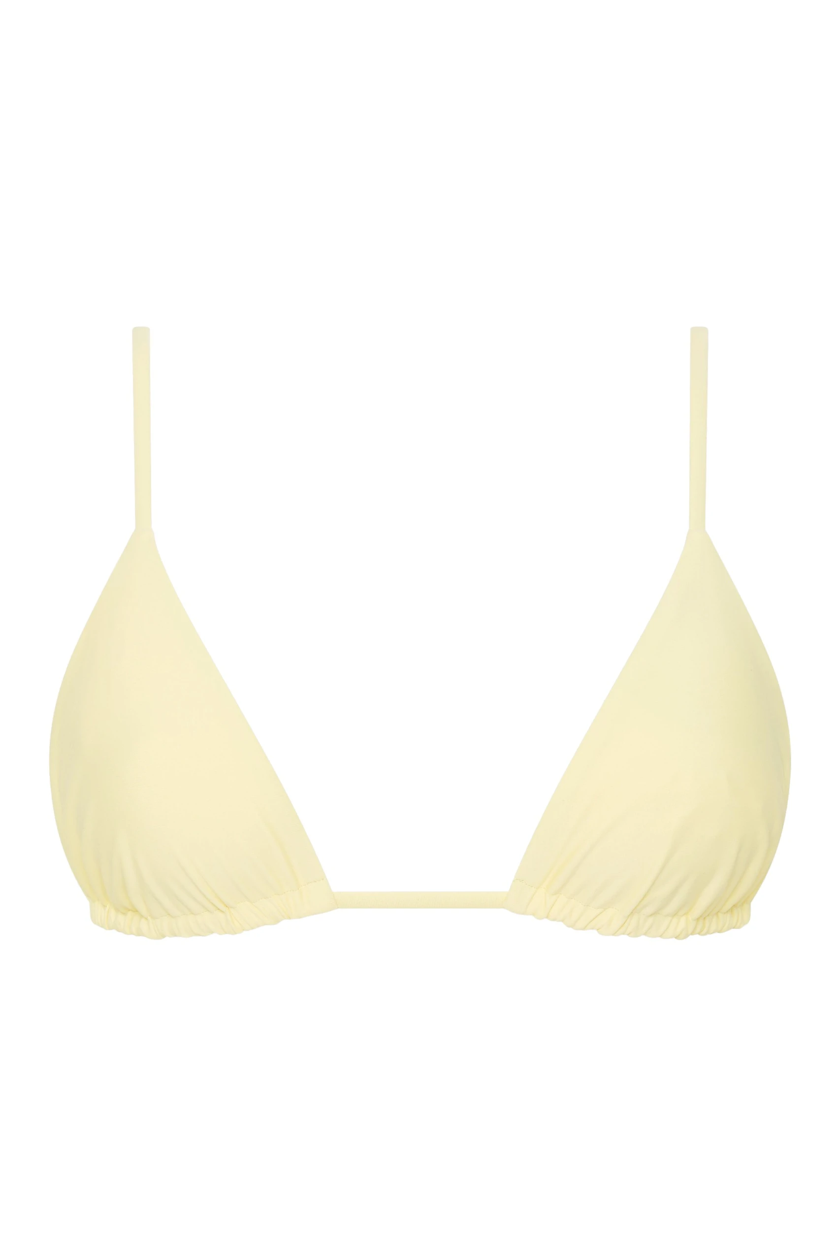 SIR the Label Emiliano String Triangle Top in Limone SIR the Label Emiliano String Triangle Top in Limone | Bikini | Coveti