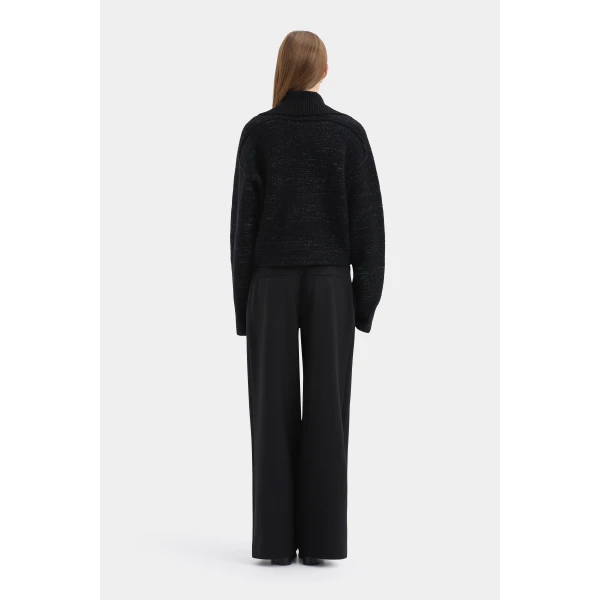SIR the Label Fjord Sweater in Black | Sweaters | Coveti