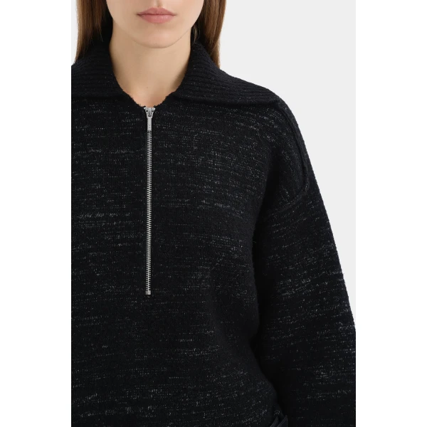 SIR the Label Fjord Sweater in Black | Sweaters | Coveti