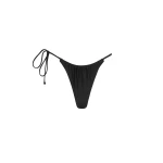 SIR the Label Hendry String Brief in Black | Bikini | Coveti