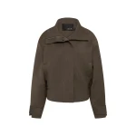 SIR the Label Henrik Bomber Jacket in Chocolate Marle SIR the Label Henrik Bomber Jacket in Chocolate Marle | Jackets | Coveti