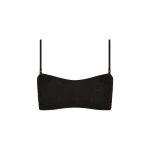 SIR the Label Jacques Mesh Bandeau in Black | Cropped Top | Coveti