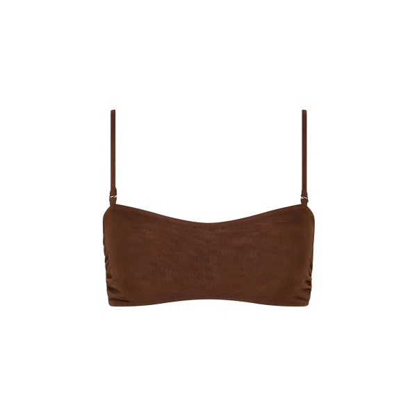 Jacques Mesh Bandeau in Chocolate
