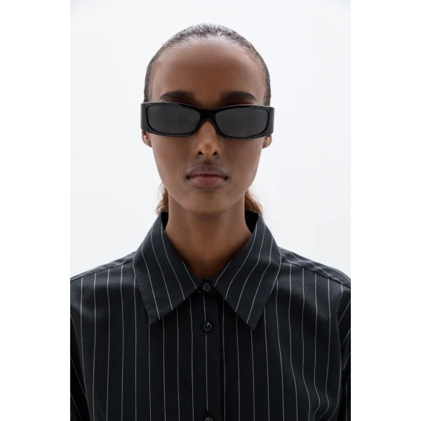 SIR the Label June Relaxed Shirt in Pinstripe | Shirts | Coveti