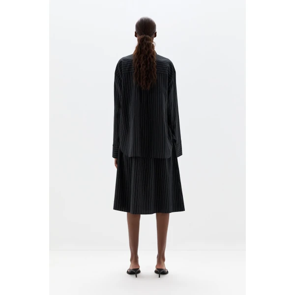 SIR the Label June Relaxed Shirt in Pinstripe | Shirts | Coveti